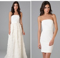 Convertible Dress on Convertible Wedding Dresses Are Becoming So Popular These Days