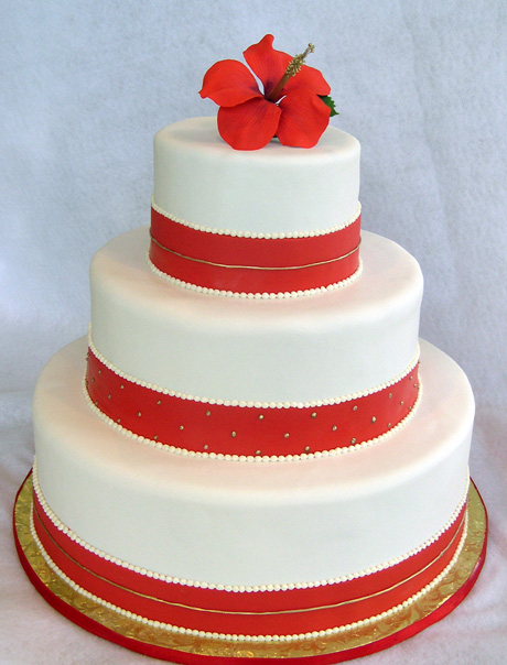 Red Wedding Cakes
