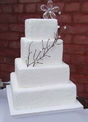  Winter Wedding Cake 2