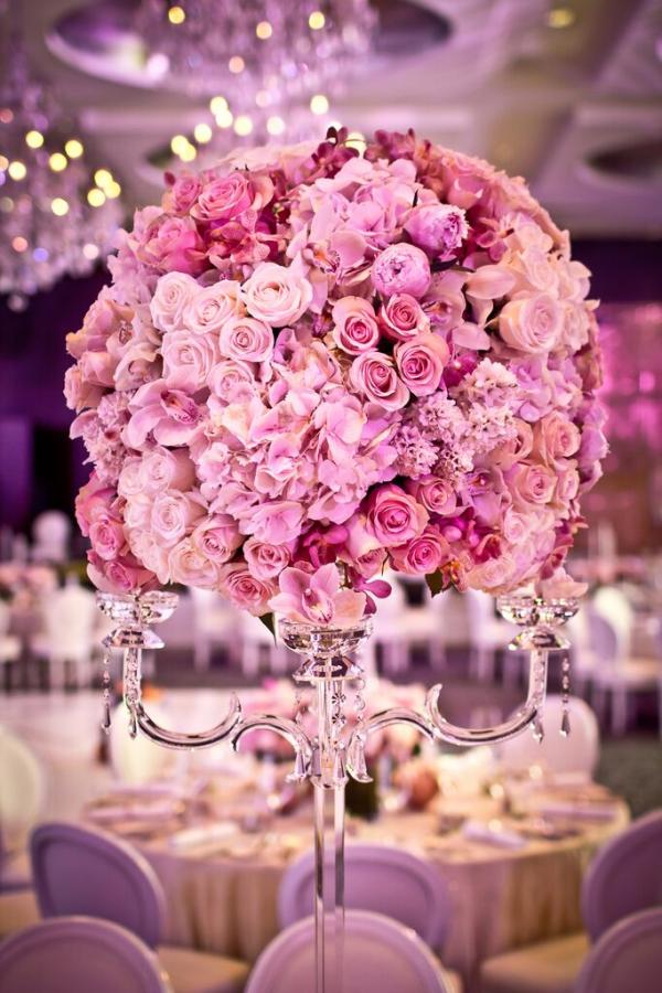 Wedding Centerpieces by carousel Events 