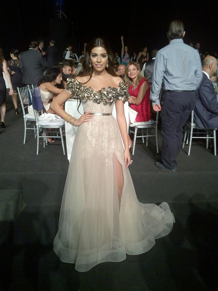 Steal Your Engagement or Wedding Look from Miss Lebanon 2012 Arabia