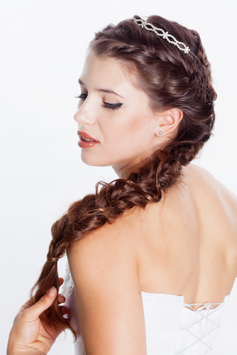 wedding hairstyles for long hair braids !