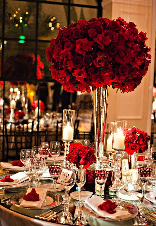 Your Elegant Wedding Flower: Red Roses - Arabia Weddings