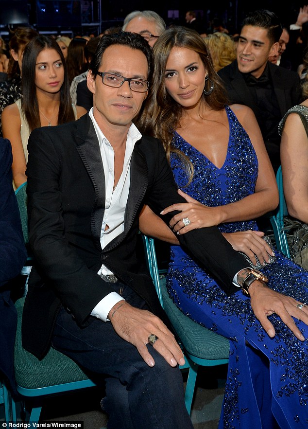 Marc Anthony and Shannon de Lima's First Appearance as Married Couple