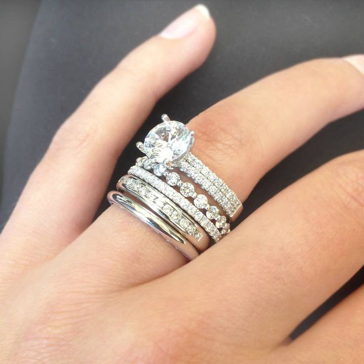 New Wedding Ring Trend Stacked Rings! Arabia Weddings