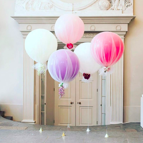 Chic Tulle Balloons for Your Bridal Shower Arabia Weddings