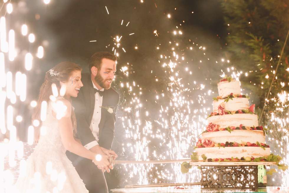 حفل زفاف ريفي أنيق في لبنان
