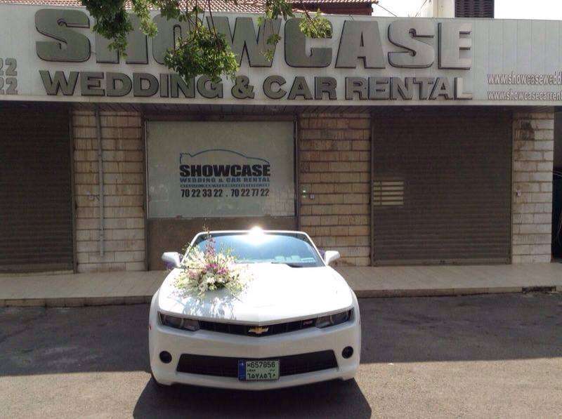 Showcase Wedding Car rental lebanon
