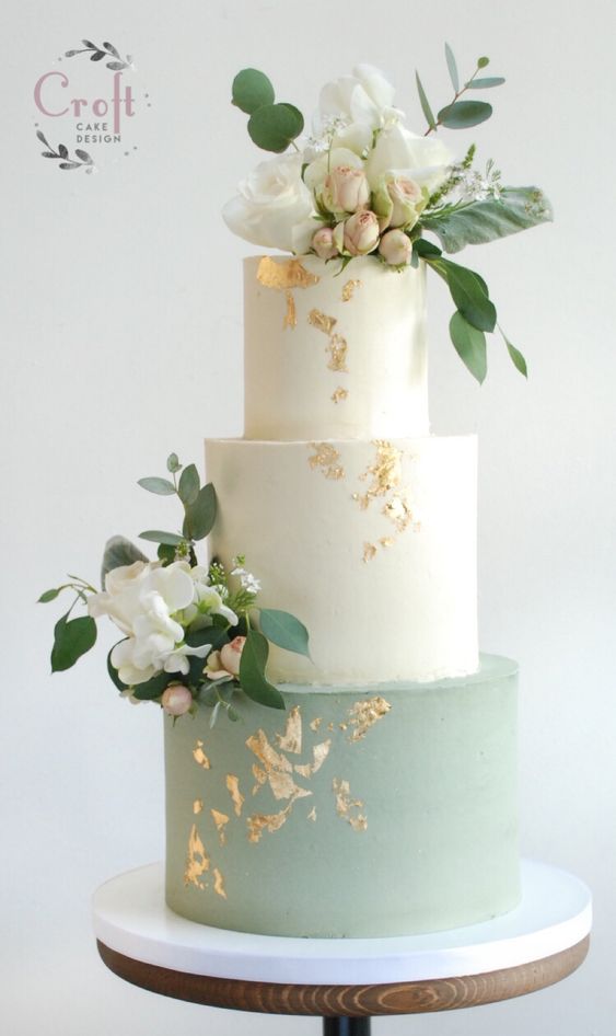 Green Wedding Cakes Arabia Weddings