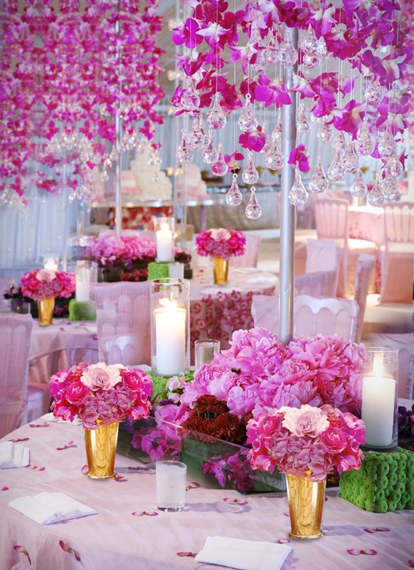 Statement Flower Centerpieces Arabia Weddings