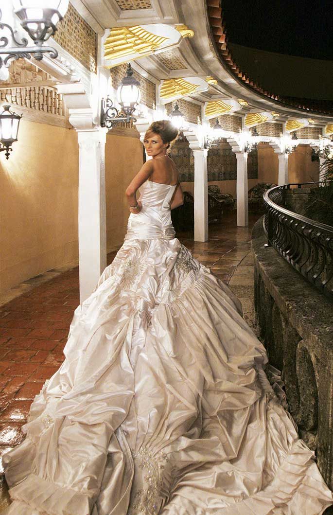 Wedding Dress Inspiration from Melania ...