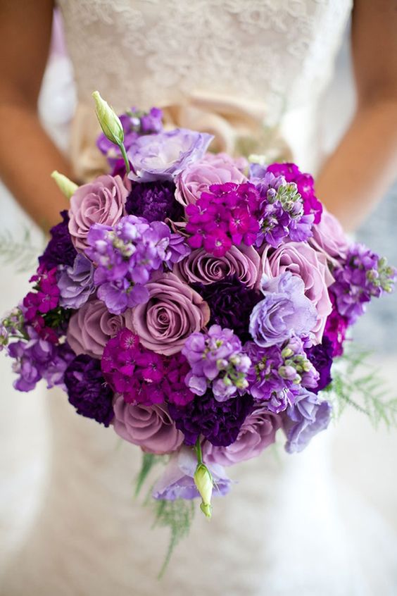 purple brides