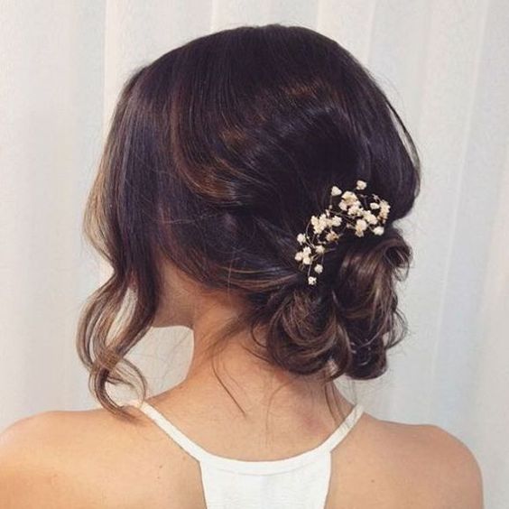 Simple Bridal Hairstyles  Arabia Weddings