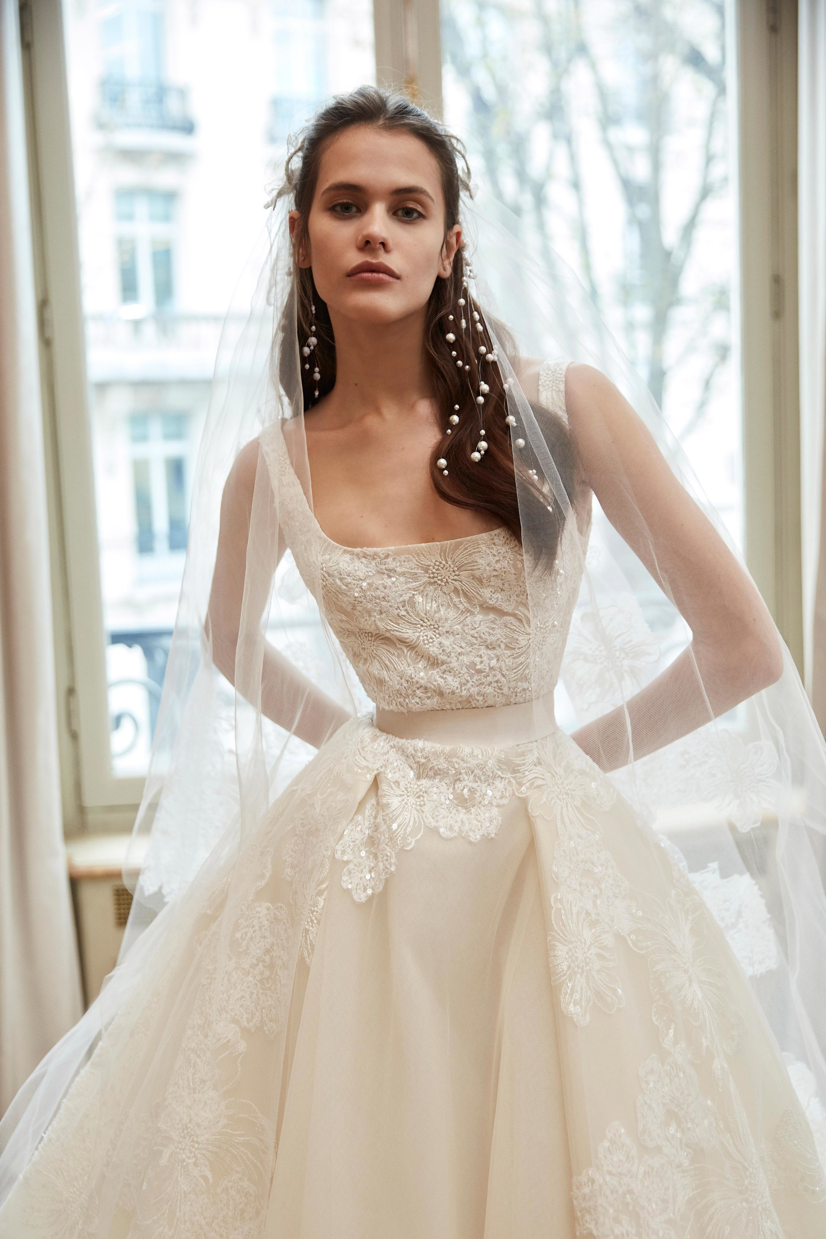  2019  Spring Elie  Saab  Wedding  Dresses  Arabia Weddings 