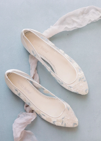 5 Stunning Flat Wedding Shoes | Arabia Weddings
