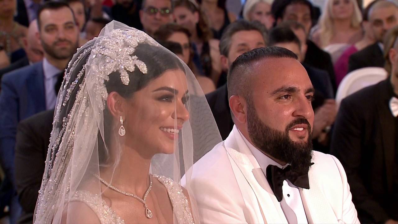 Rima Fakih and Wissam Saliba's Wedding - Arabia Weddings
