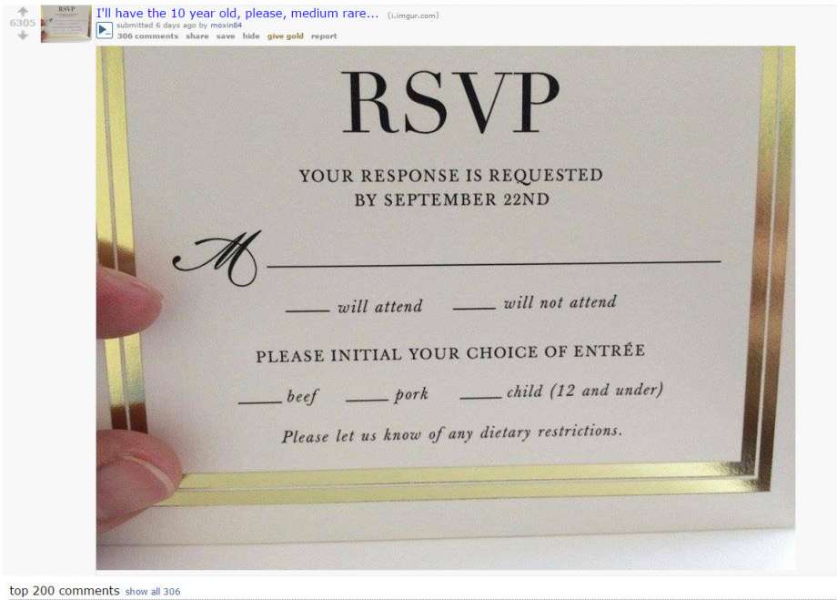 Wedding RSVP Goes Viral - Arabia Weddings