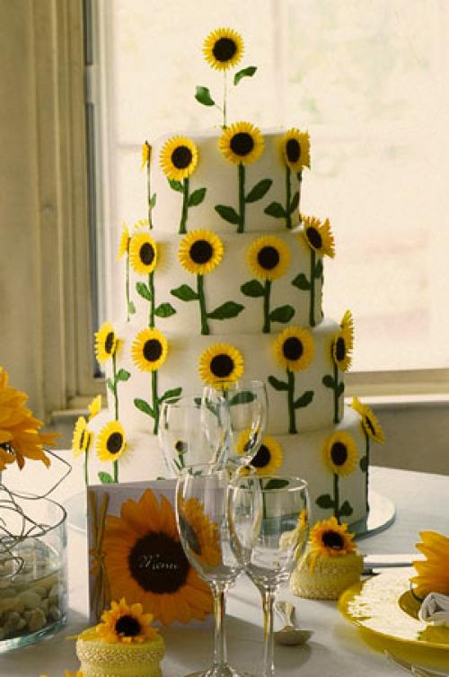 So Summery and Sweet! A Sunflower Wedding Theme Arabia