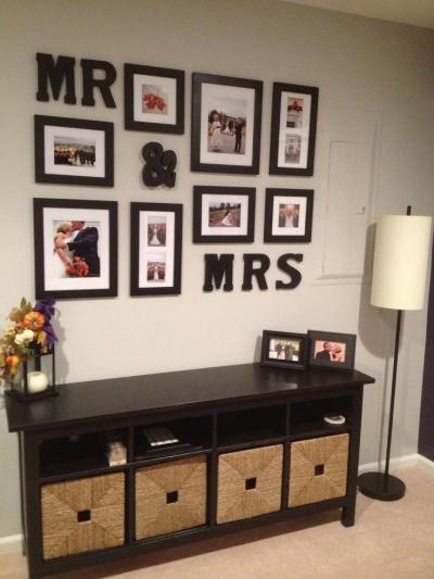 Creative Ways to Display Your Wedding Pictures