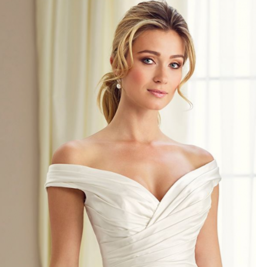 Hair For Off The Shoulder Dress Weddings Dresses