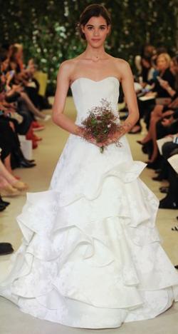 Carolina Herrera's Bridal Collection for Spring 2016 at The New York Bridal Market 2015