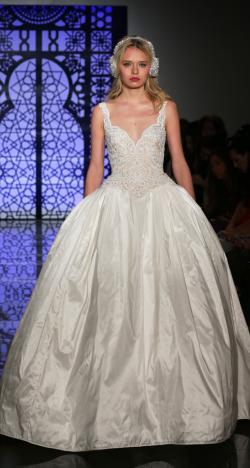 Reem Acra's Fall 2017 Bridal Collection at New York International Bridal Week