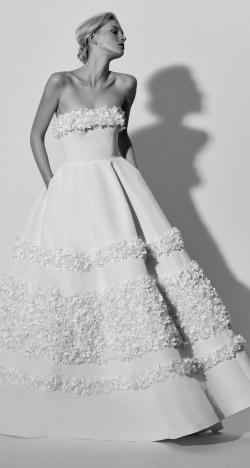 The 2018 Spring Bridal Collection by Carolina Herrera