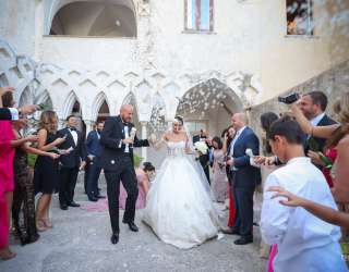 حفل زفاف ماريان ومارك في ساحل أمالفي في إيطاليا