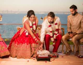 First Indian Wedding at Dead Sea Jordan