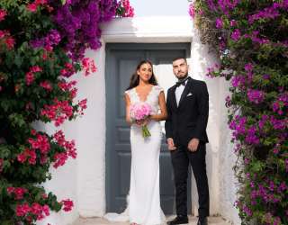 Hannah and Eisa’s ‘Summer Love’ Wedding in Greece