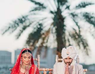 حفل زفاف هندي مذهل في أبو ظبي