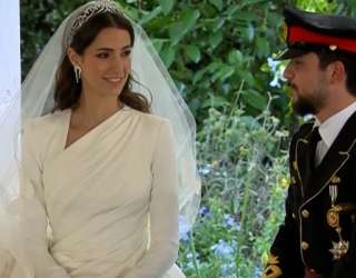 الزفاف الملكي الأردني: سمو ولي العهد الأمير الحسين ورجوة آل سيف