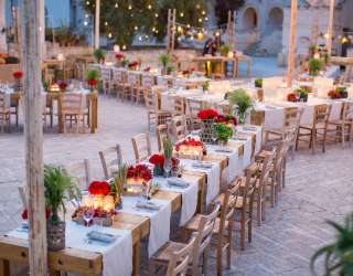 Jordanian Wedding Planner Organises Pre Wedding  ‘Apulian’ Welcome Dinner in Italy 