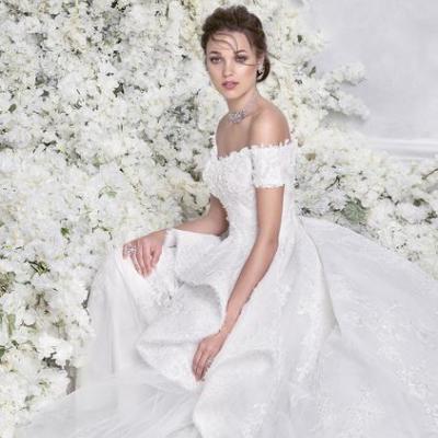 6 Beautiful 2018 Wedding Dresses by Arab Fashion Designers