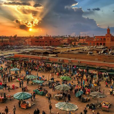 وجهة شهر العسل: مراكش