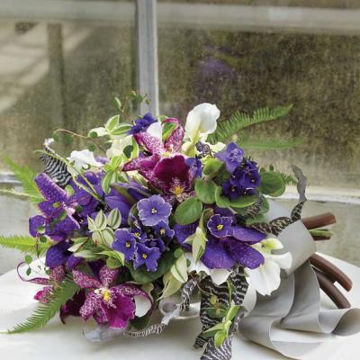 The ‘African Violet’ for Your Winter Wedding