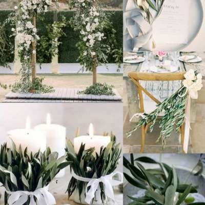 Olive Branches Wedding Theme Ideas
