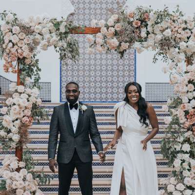 A Modern Rustic Nigerian Destination Wedding in Dubai