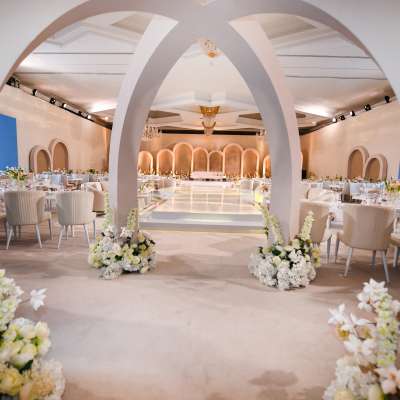 A Stunning Minimalist Wedding in Doha