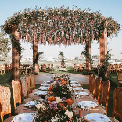 A Woodland Fantasy Wedding in Dubai