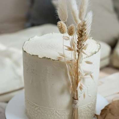 Simple Rustic Wedding Cake Ideas 