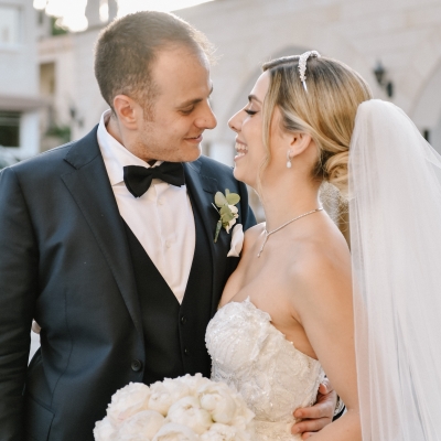 An All White Destination Wedding in Cyprus