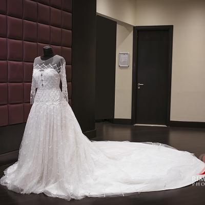 Sheikha Aysha Al Qasimi Wedding Dress