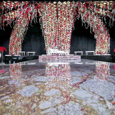 Wedding Decor and Kosha of Sheikha Aysha