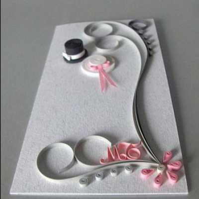 موديرن ديجيتال برينتينغ لبطاقات الزفاف