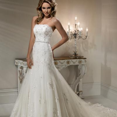 A Line Bridal Gown