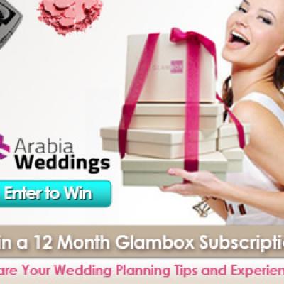 Win a 12 Month Subscription from Glambox ME with Arabia Weddings