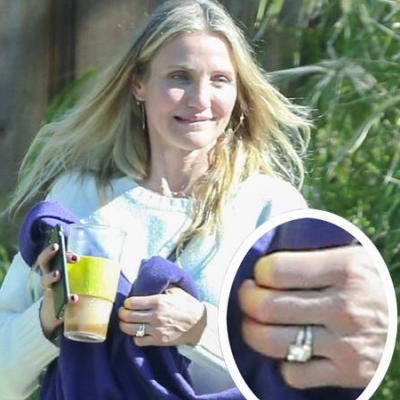 Cameron Diaz Shows Off New Wedding Ring After One Year Anniversary
