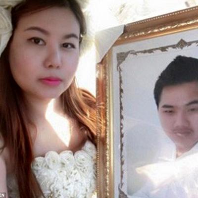 وفاة خطيبها لم تمنعها من الزواج منه