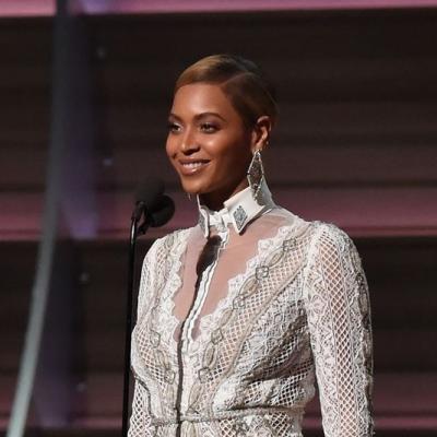 Beyonce Wore a Wedding Dress to The Grammy Awards